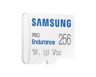 Memory card Samsung PRO Endurance microSD Card (2022), 256GB, Adapter