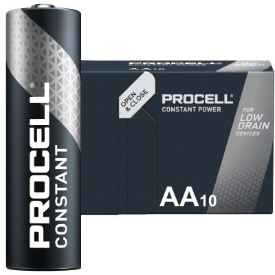 PROCELL Alkaline Battery LR6 1,5V AA  10pk  CONSTANT MN1500  PROCELL