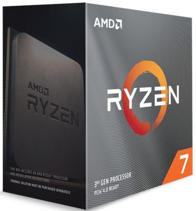 CPU AMD Ryzen 7 5700 AM4, 8-Cores, 3.7GHz(Up to 4.6GHz), 16MB Cache, 65W, BOX