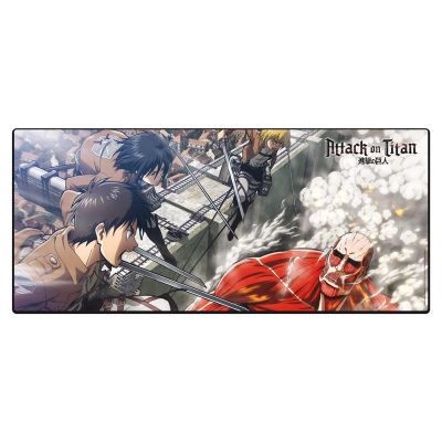 Gaming mousepad ABYSTYLE - ATTACK ON TITAN - Eren vs Colossal Titan, XXL