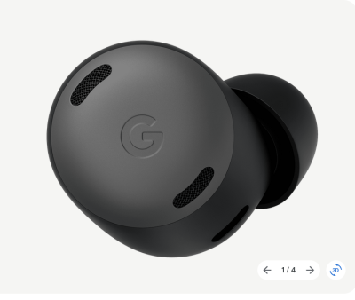 Блутут слушалки Google Pixel Buds Pro, Bluetooth, Черни