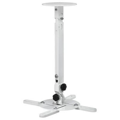 Hama Projector Mount, Swivel, Height-adjustable, Ceiling and Wall, up to 15 kg