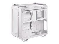 ASUS TUF Gaming GT502 Gaming Case White Edition ATX Panoramic View Tempered Glass Front and Side Panel Tool-Free Side Panels