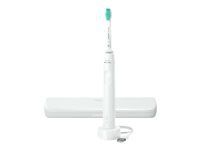 PHILIPS Electric toothbrush Series 3100 Pressure sensor Slim ergonomic design white