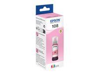 EPSON 108 EcoTank Light Magenta Ink Bottle