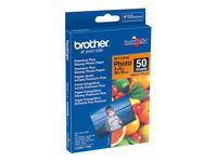 BROTHER glossy photo paper white 100x150mm 50 sheets