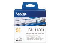 BROTHER P-Touch DK-11204 die-cut multi purpose label 17x54mm 400 labels