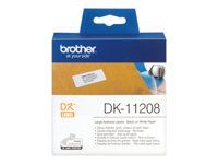 BROTHER DK11208 Brother nagymeretu cimke 38x90mm, 400/tekercs