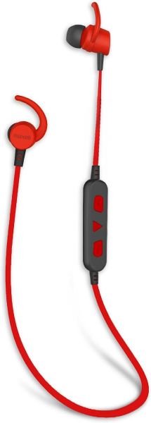 Wireless Bluetooth Headphones ear buds MAXELL BT100 SOLID, RED