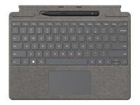 MICROSOFT Surface Pro Signature Keyboard ASKUBNDLP SC Eng Intl CEE EM Hdwr Platinum HR (PRO 8/9/X)