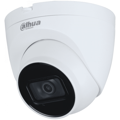 Dahua HDCVI 2MP Eyeball camera, Day&Night, 1/2.7" CMOS, 1920×1080 Effective Pixels, 30fps@1080P, Focal Length 2.8mm, View angle 101°, IR distance up to 25m, 0.02Lux/F1.9, 0Lux IR on, indoor installation IP50, 12V DC/2.6W