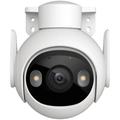 Imou Cruiser 2, full color night vision Wi-Fi IP camera 5MP, rotation 340°Pan & 90°Tilt, 1/2.7"; progressive CMOS, H.265, 30fps@1620, 3.6mm Fixed lens, Field of view 85°, IR up to 30m, 8x Digital Zoom, 1x RJ45, Mic&Speaker, 110dB Siren, IP66