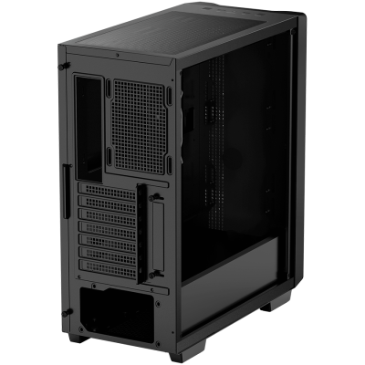 DeepCool CC560 Limited, Mid Tower, Mini-ITX/Micro-ATX/ATX, 1xUSB3.0, 1xUSB2.0, 1xAudio, No Fans, Tempered Glass, Mesh Panel, Black R-CC560-BKNAA0-C-1