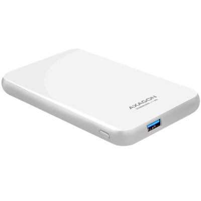 AXAGON EE25-S6 USB3.0 - SATA 6G 2.5" External SCREWLESS Box White