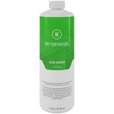 EK-CryoFuel Acid Green (Premix 1000mL), coolant mixture