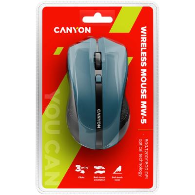 CANYON mouse MW-5 Wireless Blue