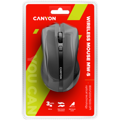 CANYON mouse MW-5 Wireless Black