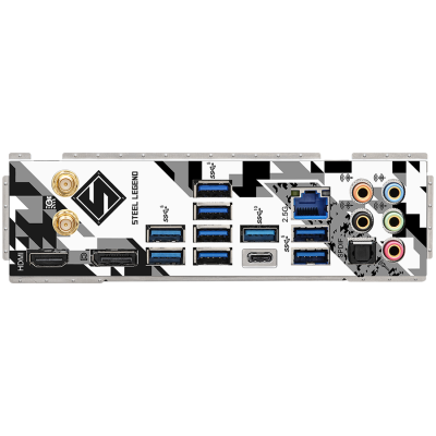 ASROCK MB Desktop Z790 Steel Legend (S1700, 4x DDR5, 1x PCIe 5.0 x16, 1x PCIe 4.0 x16, 1x PCIe 3.0 x1, 4x Hyper M.2, 1x Blazing M.2, 8x SATA3, 2x USB-C, 16x USB 3.2, 5x USB 2.0, 1x RJ-45 2.5GB Lan, 802.11ax Wi-Fi 6E Module, 1x HDMI, 1x DP, ATX