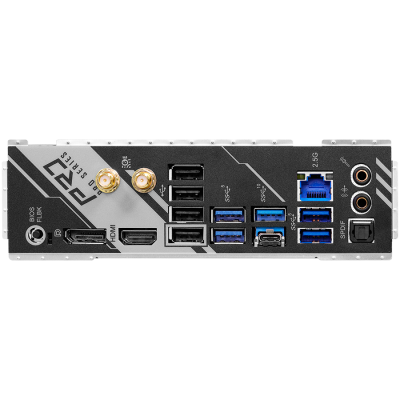 ASROCK MB Desktop X670E Pro RS, AM5, 4x DDR5, 1x PCIe 5.0 x16, 2x PCIe 4.0 x1, 6x SATA3, 3x Hyper M.2 (PCIe Gen4x4), 1x Blazing M.2(PCIe Gen5x4), 7.1 CH HD Audio, 1x HDMI, 1x DisplayPort, 2.5G LAN, Wi-Fi, BT