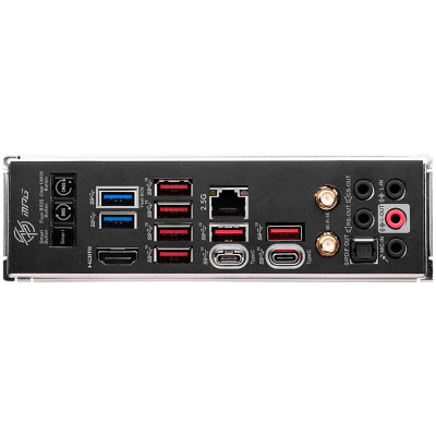 MSI MPG Z790 CARBON WIFI, ATX, Socket LGA 1700, Dual Channel DDR5 7600 + MHz, 2x PCIe x16 slots, 5x M.2 slots, 1x HDMI, 6x USB 3.2 Gen 2, 2x USB 3.2 Gen 1, 4x USB 2.0 ports, 7.1 HD Audio, 2.5Gbps LAN, 3Y