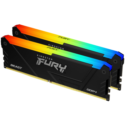KINGSTON 16GB 3200MT/s DDR4 CL16 DIMM Kit of 2 FURY Beast RGB