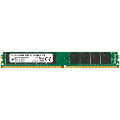 Micron DDR4 VLP ECC UDIMM 16GB 2Rx8 3200 CL22 (8Gbit) (Single Pack), EAN: 649528928894