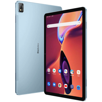 Blackview Tab 16 LTE+WiFi 8GB/256GB, 11-inch FHD+ 1200x2000 IPS, Octa-core, 8MP Front/13MP Back Camera, Battery 7680mAh, Type-C, Android 12, Dual SIM, SD card slot, Blue