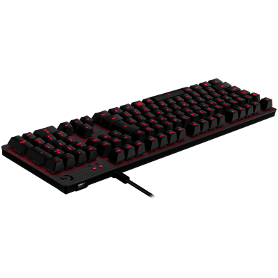 LOGITECH G413 SE Corded Mechanical Gaming Keyboard - BLACK - US INT'L - USB - TACTILE