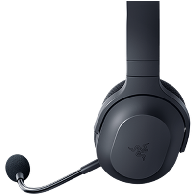 Razer Barracuda X Black Wireless Multi-platform Gaming and Mobile Headset, Razer TriForce 40mm Drivers, Detachable HyperClear Cardioid Mic, Ultra-soft FlowKnit mem foam, 7.1 audio, 50hrs, Dual Wireless, Type-C, Compatible PC, PlaySt, MD, Android, iOs