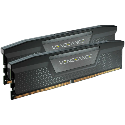 CORSAIR VENGEANCE DDR5 32GB (2x16GB) DDR5 6000 CL38-44-44-96 1.35V Std PMIC Intel XMP Memory - Black,  0840006684442