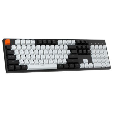 Mechanical Keyboard Keychron C2 Full-Size Gateron G Pro Brown Switch White LED ABS