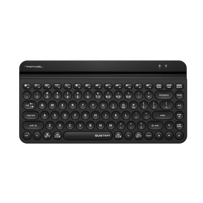 Безжична клавиатура A4tech Fstyler FBK30, Bluetooth, 2.4G, Стойка за телефон, Кирилизирана, Черна