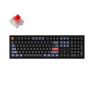 Mechanical Keyboard Keychron K10 Pro QMK Hot-Swappable Full-Size K Pro Red Switch White LED