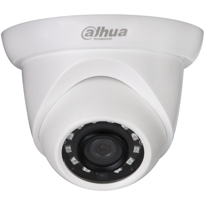 Dahua IP camera 4MPix, Eyeball, Day&Night, 1/3" CMOS, 2688×1520 Effective Pixels, 30fps@1520P, Focal Length 2.8mm, 104°, IR Distance up to 30m, 0.08Lux/F2.0 Colour, 0Lux/F2.0 IR on, IP67 outdoor installation, PoE, 5.5W