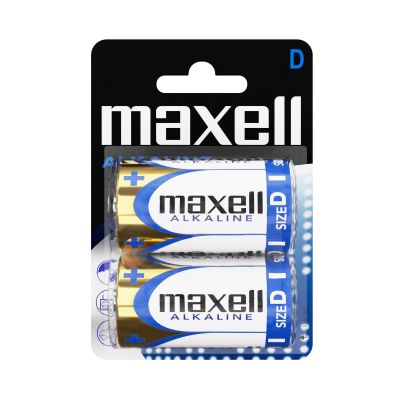 Алкална батерия MAXELL LR20 /2 бр. в опаковка/ 1.5V
