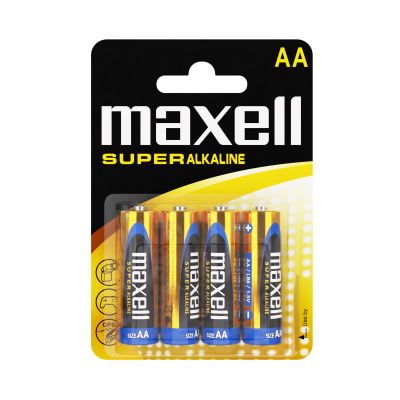 Супералкални батерии MAXELL LR03 XL /4 бр. в опаковка/ 1.5V
