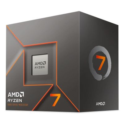 Процесор AMD RYZEN 7 8700F, 8-Core 4.1GHz (Up to 5.0GHz) 24MB Cache, 65W, AM5, BOX
